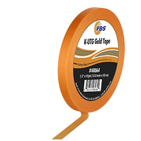 Fbs Distribution FBS Distribution FBS-48064 K-UTG Gold Tape - 0.5 in. x 55 Yards FBS-48064 - main